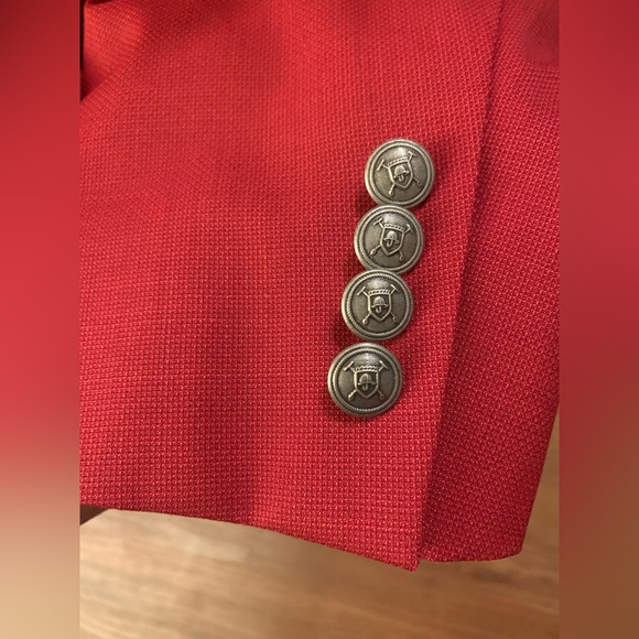 Ralph Lauren red blazer 36S - Picture 2 of 5